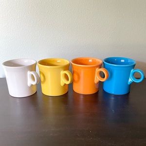 Fiestaware Ring Handle Mugs